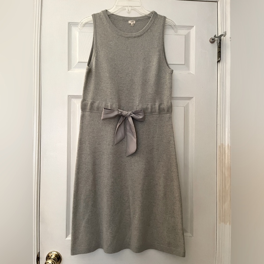J. Crew Factory sleeveless wool blend sweater dress